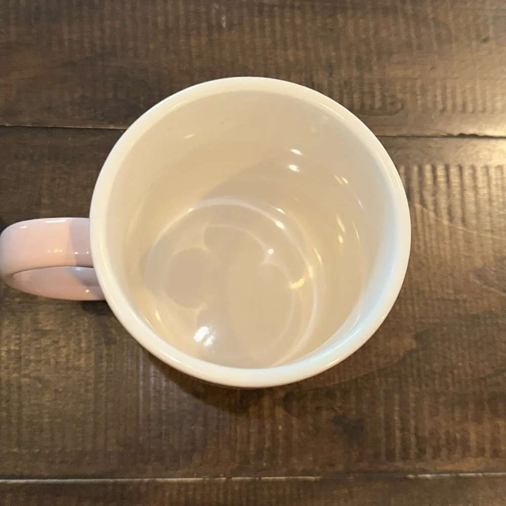 Is it Friday yet pink ceramic coffee mug